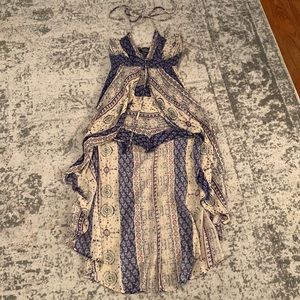 Boho maxi with shorts!